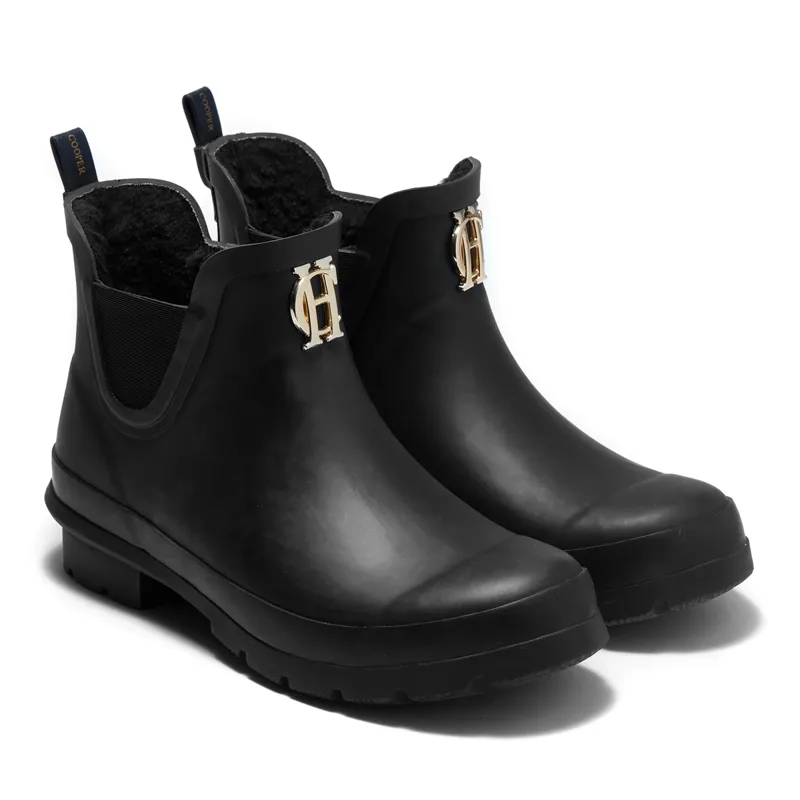 Holland Cooper Rubber Chelsea Boot - Black